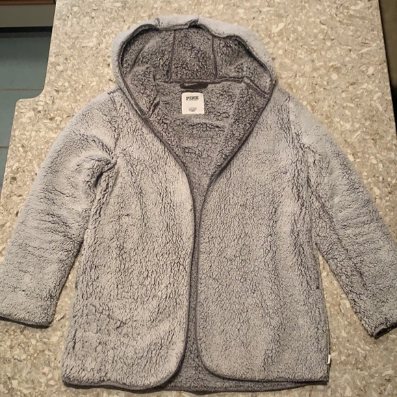 Victoria Secret’s Pink faux fur jacket - Picture 1 of 5